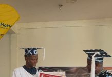 Bénin : Noël Lamah, DGA du FODAC, élevé au rang de Docteur Honoris Causa à Ouidah